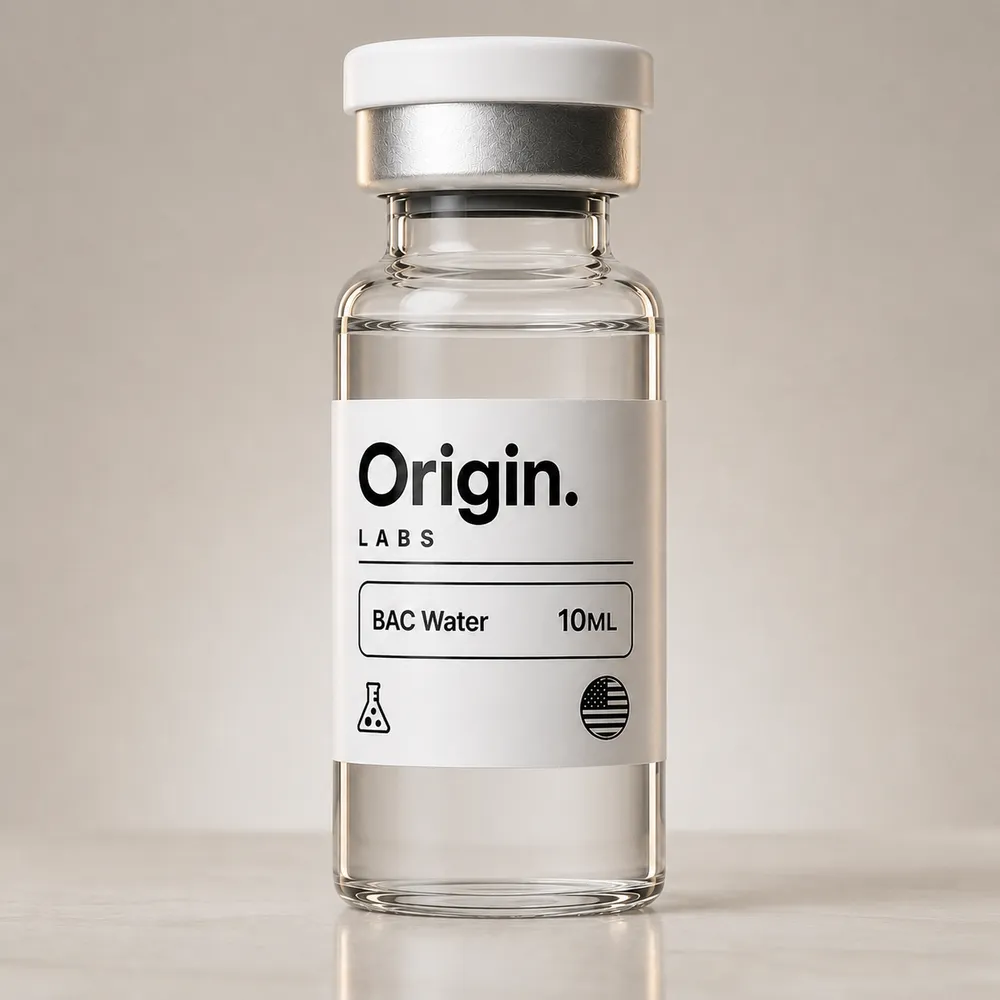 Reconstitution Solution 10 ml — lyophilized research peptide vial, for research use only