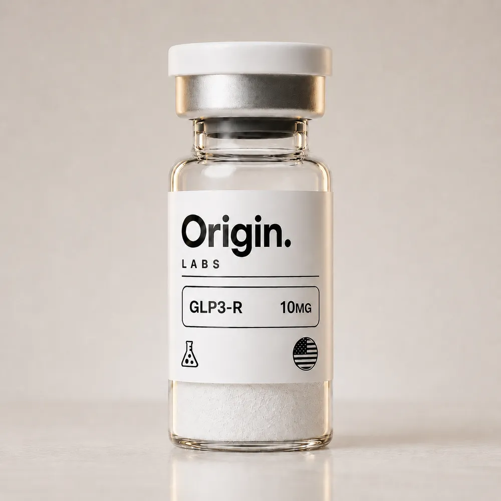 GLP3-R 10mg — lyophilized research peptide vial, for research use only